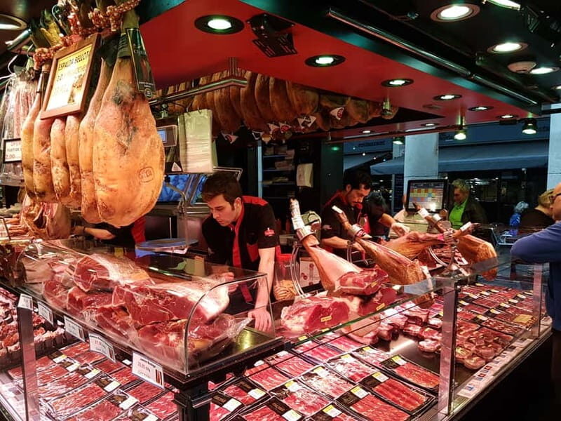 Barcelona: Markets Tour With Food and Wine Tasting Upgrade - El Born: the market built over remnants of a medieval neighborhood