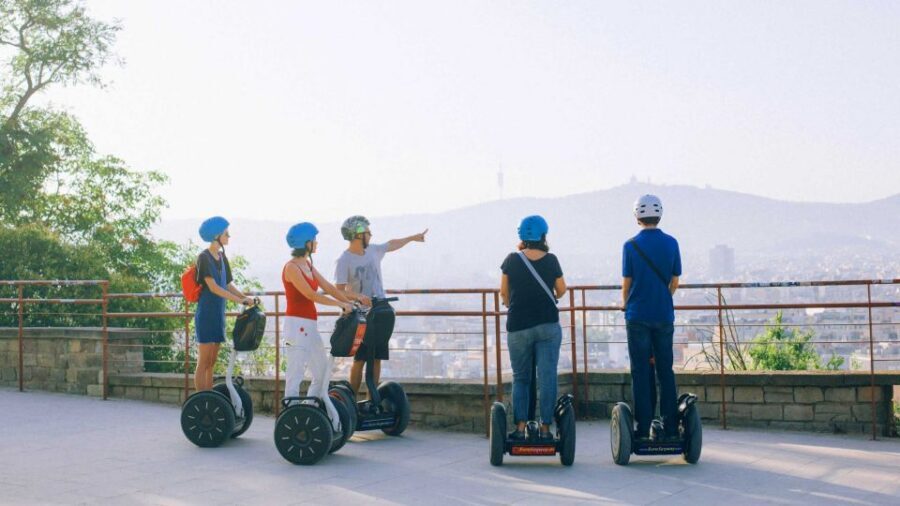 Barcelona: Montjuïc Guided Segway Tour - The Roman Wall, El Cap de Barcelona, and Mirador de Colom: fast history with picture-perfect angles