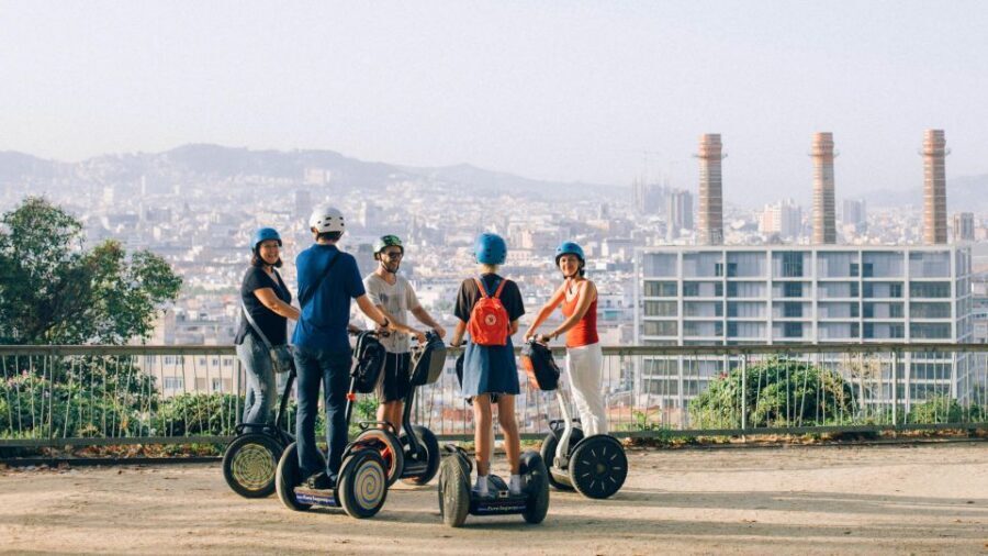 Barcelona: Montjuïc Guided Segway Tour - Parc de Montjuïc and the Hotel Miramar cable car area: nature breaks with city payoffs