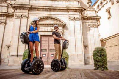 Barcelona: Montjuïc Segway Tour - Getting there fast: meeting point in Jardins de les Tres Xemeneies