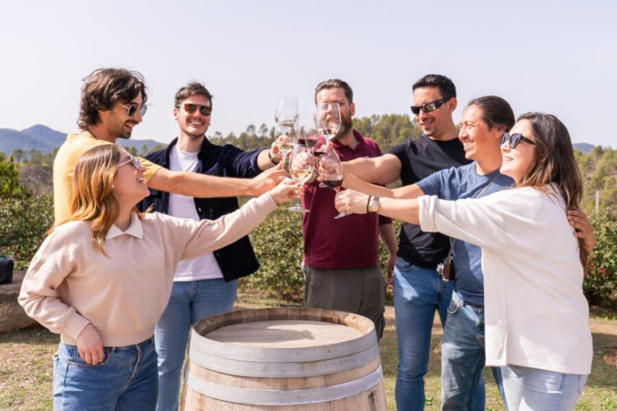 Barcelona: Montserrat, Winery Tour & Lunch with Wine Tasting - Santa Maria de Montserrat: how the guided tour pays off