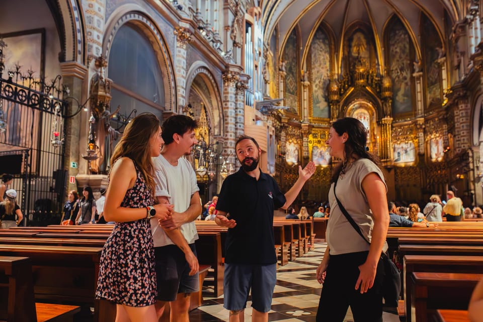 Barcelona: Montserrat with Winery, Lunch, and Train Options - The real point of this Montserrat day: stories + time to look