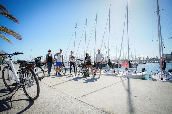 Barcelona Off The Beaten Track 4h Bike Tour - Playa de Bogatell: wide sand, volleyball energy, big “this is Barcelona” payoff