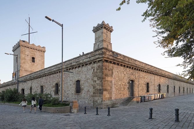 Barcelona: Old Town, Montjuic Castle, Cable Car Small Group Tour - Raval’s street texture: Cat the oversized celebrity
