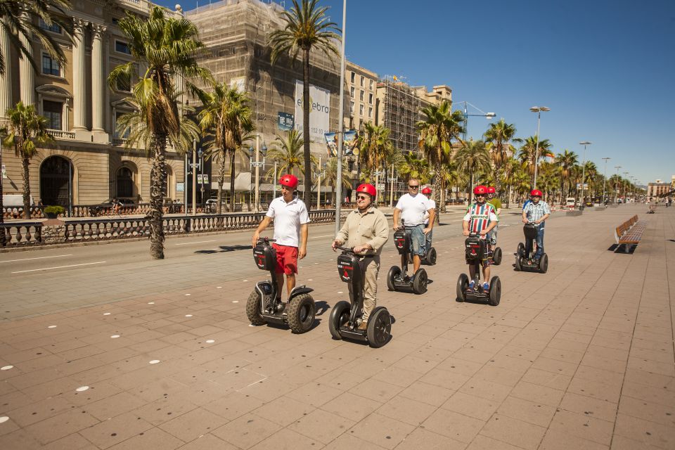 Barcelona: Old Town & Seafront Segway Tour - El Cap de Barcelona and Parc de la Ciutadella: viewpoint breaks that keep the pace fun