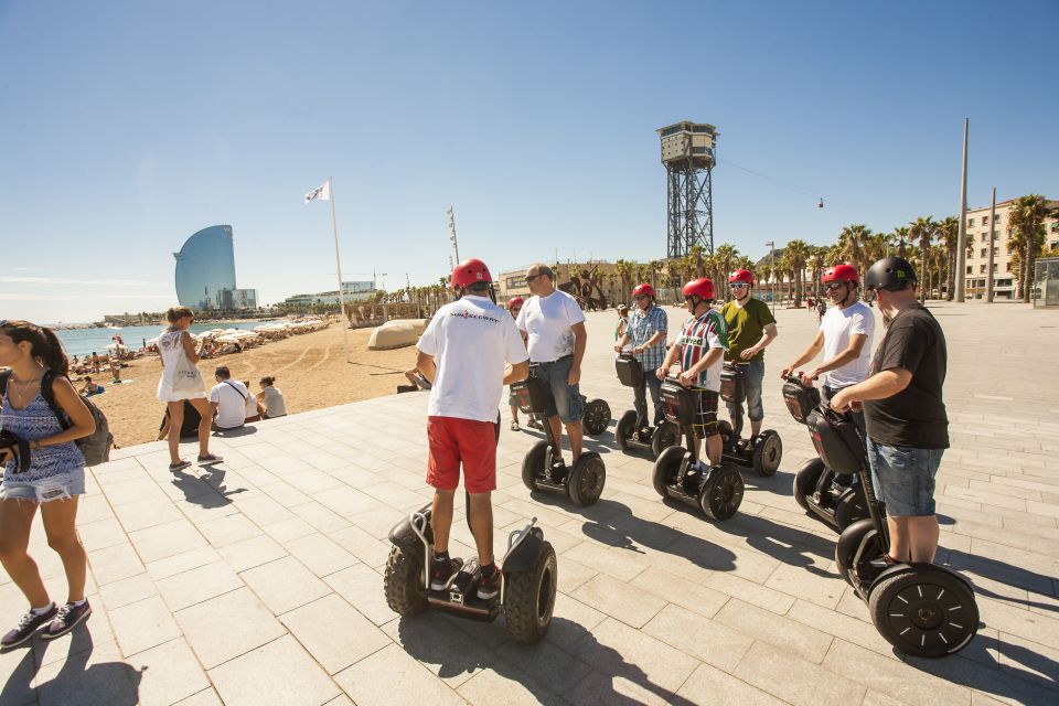 Barcelona: Old Town & Seafront Segway Tour - Arc de Triomf and Olympic-era Barcelona: monuments with a sense of timing
