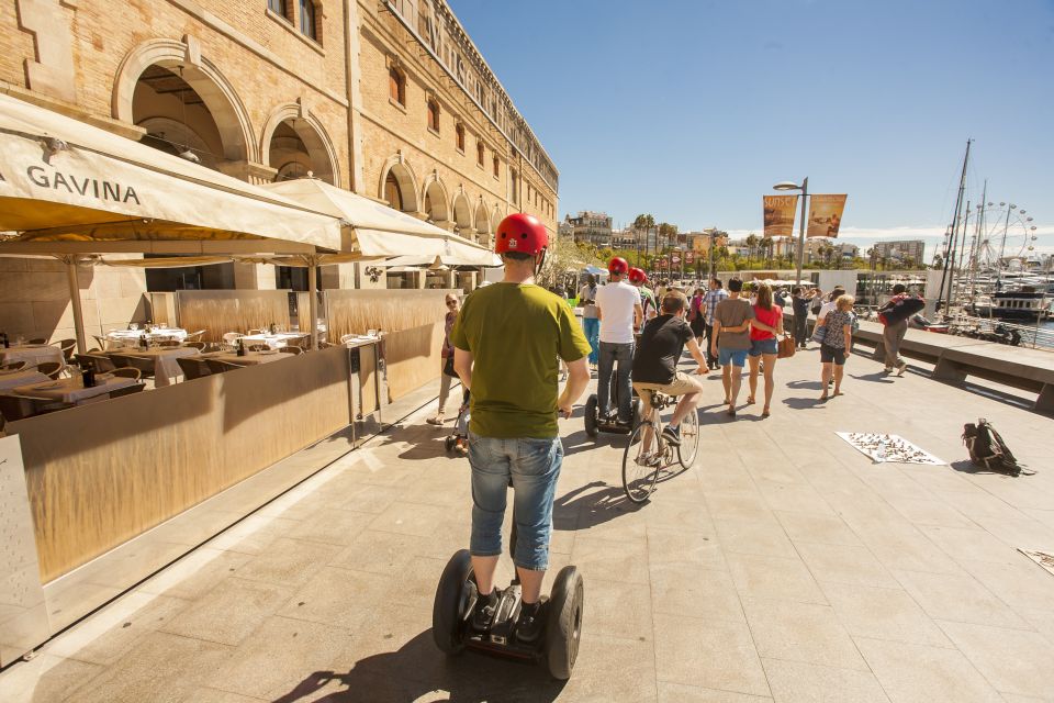 Barcelona: Old Town & Seafront Segway Tour - La Barceloneta and El Baluard de Migdia: the old fishing quarter feel