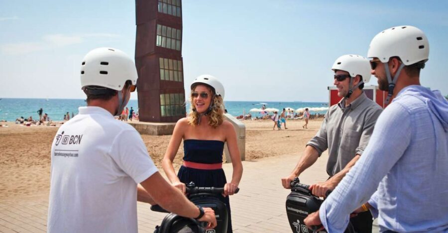 Barcelona: Olympic Segway Tour - Getting comfortable fast: the Segway i2 training that sets the tone