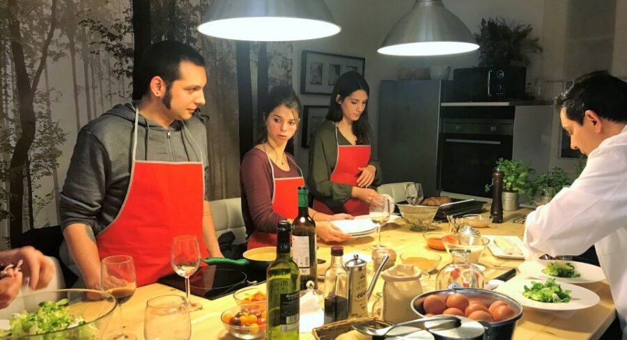 Barcelona: Paella Cooking Workshop and Market Tour - A 4-hour Barcelona food lesson in Plaça Reial (where the vibe is half the recipe)