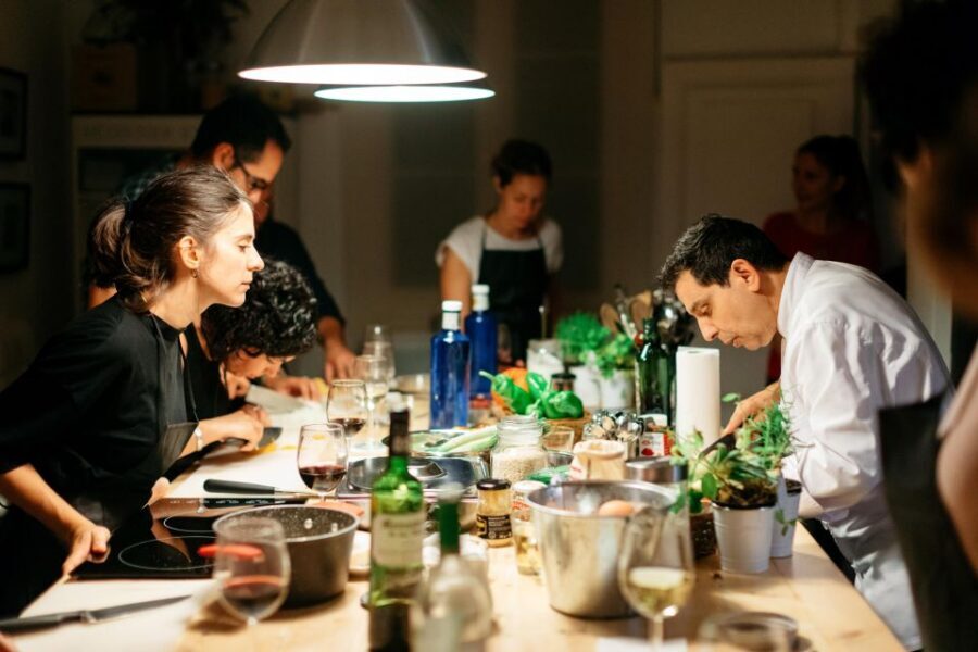 Barcelona: Paella Cooking Workshop and Market Tour - 10 tapas and wine pairings: how the tastings teach you Spanish cuisine