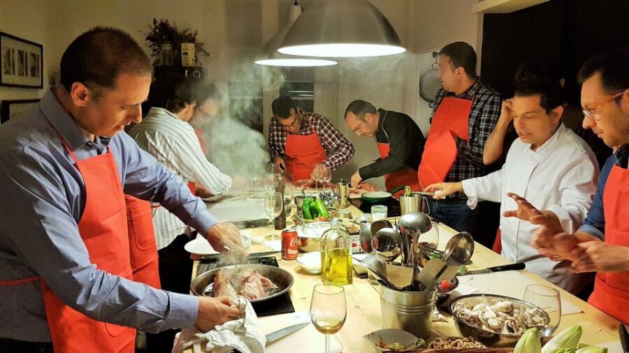 Barcelona: Paella Cooking Workshop and Market Tour - La Boquería Market with your chef guide: what you learn beyond the labels