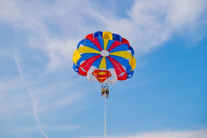 Barcelona: Parasailing magic flight and views above the sea - Barcelona parasailing at Brutal WaterSports: the quick value play