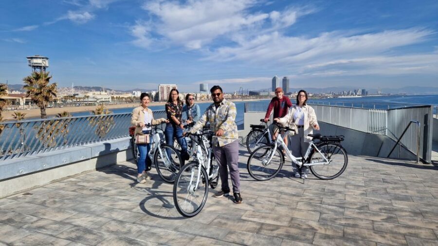 Barcelona Photo Highlights 4h Small Group eBike Tour - Barceloneta Promenade to the W-Hotel: The Sea Meets the City