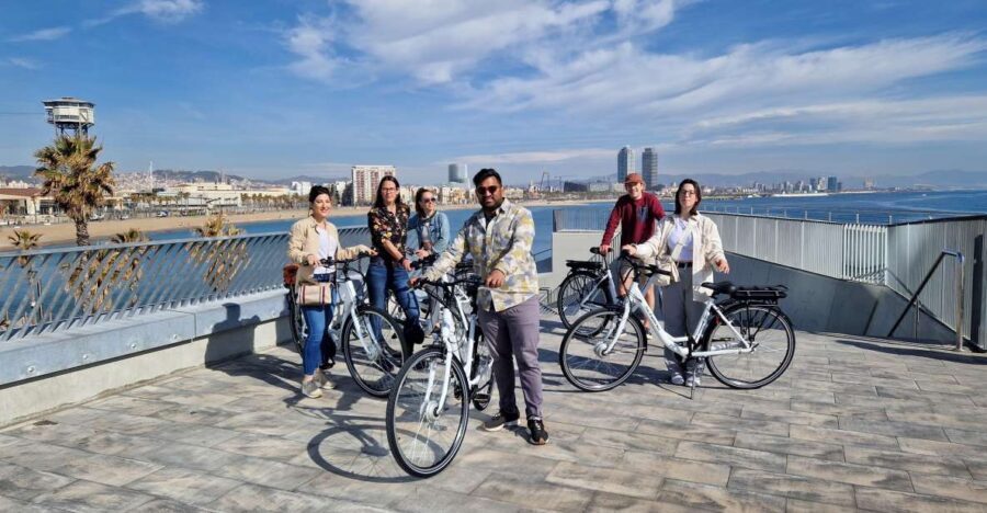 Barcelona Photo Highlights 4h Small Group eBike Tour - E-Bike Comfort and the Real Meaning of Medium Difficulty