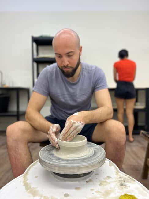Barcelona: Pottery Wheel Workshop - Snacks, Coffee, and a Free Drink to Set the Tone