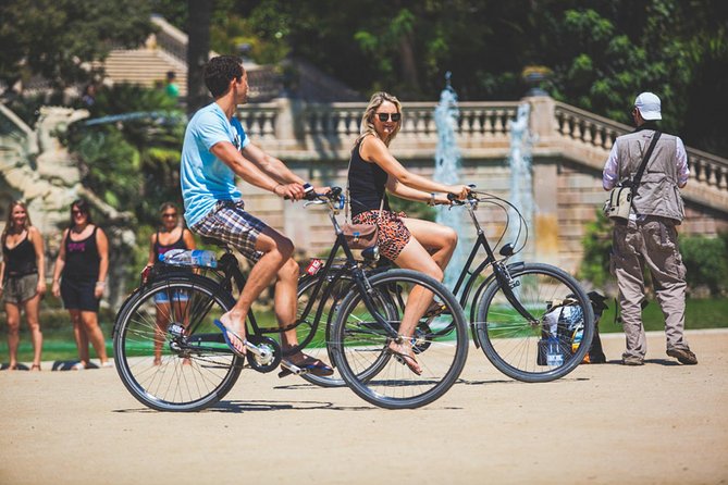 Barcelona Private Bike/eBike Tour & Sagrada Familia Tickets - El Born and Ciutadella: where the city feels slower