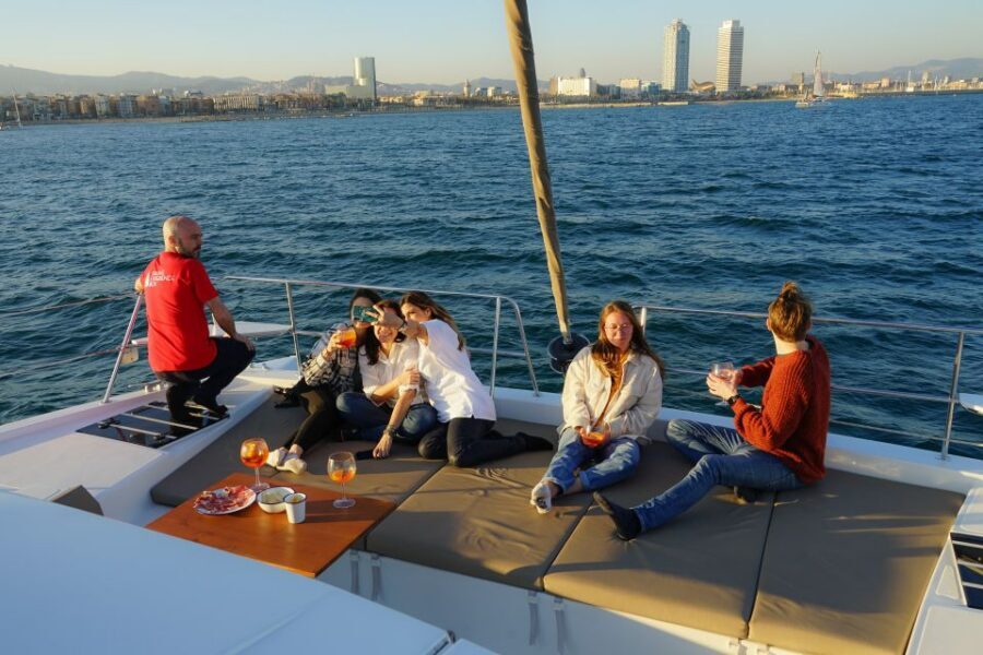 Barcelona: Private Catamaran Sailing with Drinks and Snacks - The skyline from the water: why the angle matters