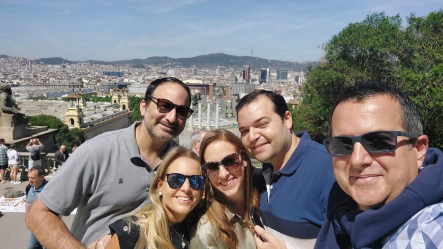 Barcelona: Private City Tour - Starting point to Montjuïc: viewpoints first, then the city’s big symbols