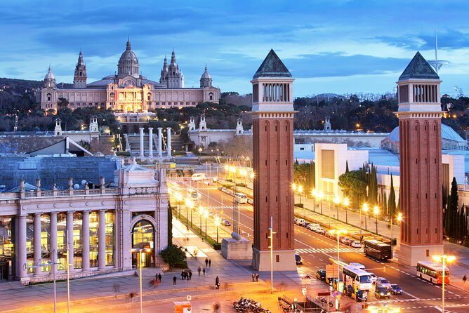 Barcelona Private City Tour (Top Attractions + Pick-up) - Montjuïc in 30 Minutes: Views, Miró, Poble Espanyol, and Stadiums