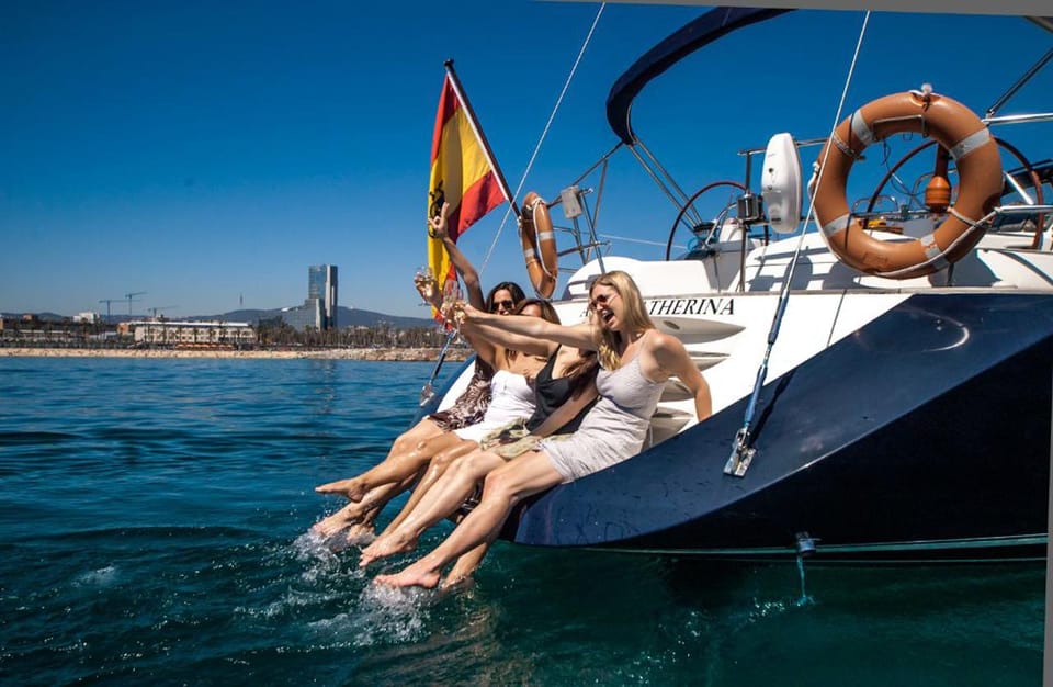 Barcelona: Private Luxury Sailing Tour - Wildlife chances: turtles, dolphins, and the whale possibility