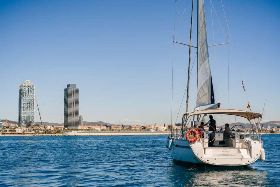 Barcelona: PRIVATE Sailing tour with drinks and snacks - The optional open-sea swim: plan for it, but don’t count on it