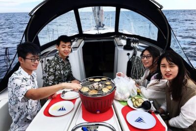 Barcelona Private Sailing Trip with unlimited drinks and snacks - From Port Olímpic to the coast: what the start feels like