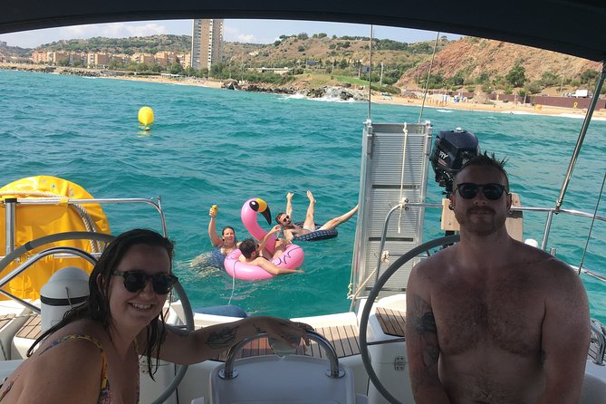 Barcelona Private Sailing Trip with unlimited drinks and snacks - Sailing past Barceloneta, Nova Icària, Bogatell, and Mar Bella