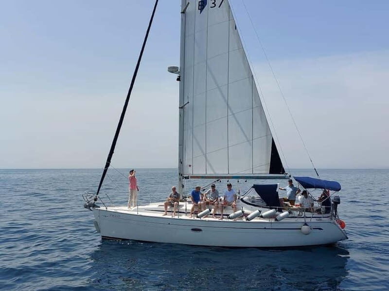 Barcelona: Private Sailing Yacht Cruise - What you see as you sail: coastline first, skyline always