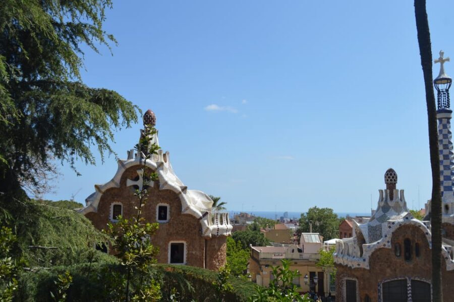 Barcelona Private Tour: Sagrada Familia,Park Güell & Pedrera - Park Güell on Tibidabo: UNESCO gardens and city-below views