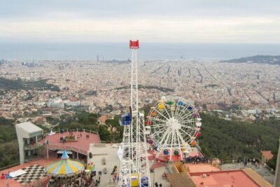Barcelona Private Tour to Tibidabo Mountain - Carmel Bunkers at Turó de la Rovira: 360º views with real context