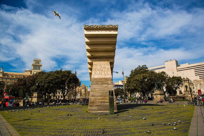 Barcelona Private Walking Tour through the City of Gaudi - Plaça de Catalunya and the “walk-to-architecture” transition