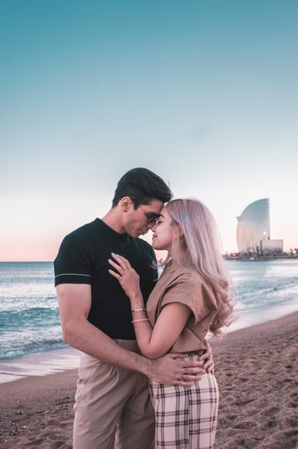 Barcelona: Professional Private Photoshoot - The guidance part: posing, angles, and staying relaxed
