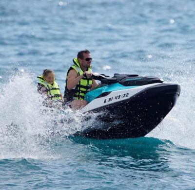 Barcelona: Rent a Jetski and speed through the ocean - Jetskis for two, plus group riding at the same time