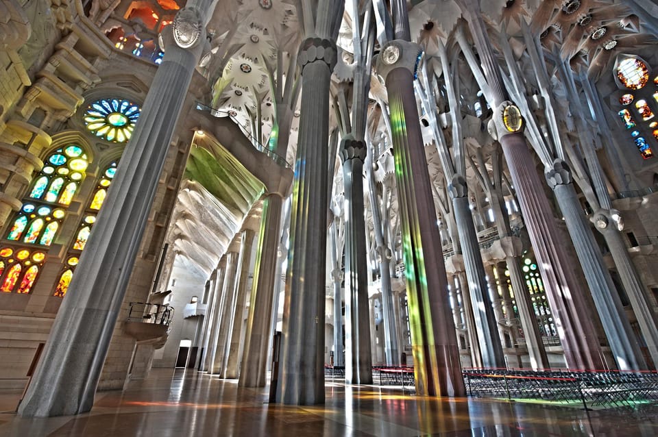 Barcelona: Sagrada Familia and Park Güell with Hotel Pickup - Sagrada Familia: skip-the-ticket-line, symbolism on the façades, then the interior