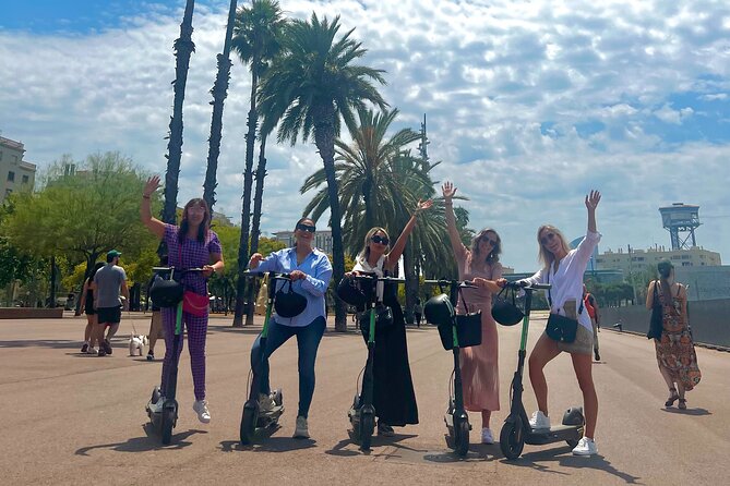 Barcelona Sagrada familia Electric Scooter or E-Bike Tour - The Gothic Finale: Barcelona Cathedral Pass-By