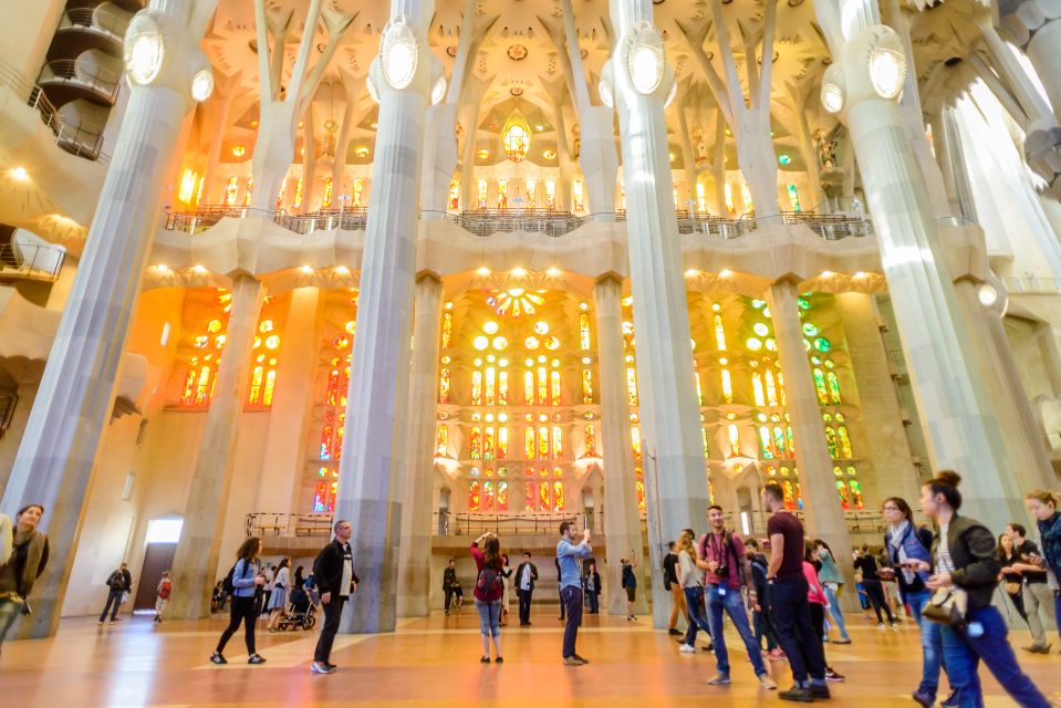 Barcelona: Sagrada Familia Fast-Track Guided Tour - Nativity vs Passion façades: the symbolism you’ll actually spot