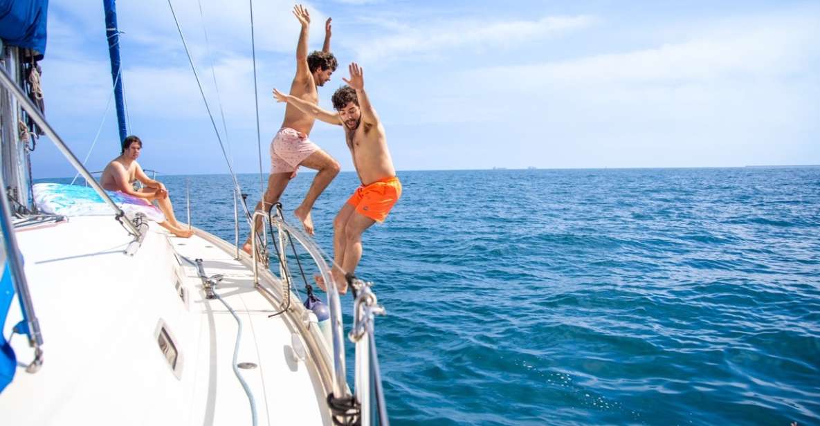 Barcelona: Sailboat Tour with Swimming, Snacks and Drinks - Key Highlights You’ll Notice Right Away