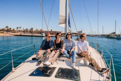 Barcelona: Sailing Cruise & Vineyard Tour with Wine Tasting - Included drinks and snacks on board: enough to feel taken care of