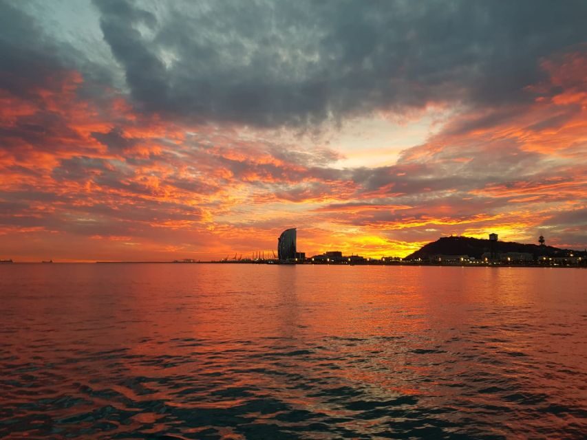 Barcelona: Sailing Tour with a Glass of Cava - Cava, snacks, and the calm side of sailing