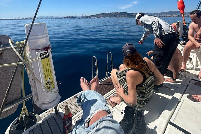 Barcelona: Sailing Tour with Tapas, Drinks, Swim & Sunset Option - Swim Stop in the Mediterranean: The Fun Part With Real Conditions