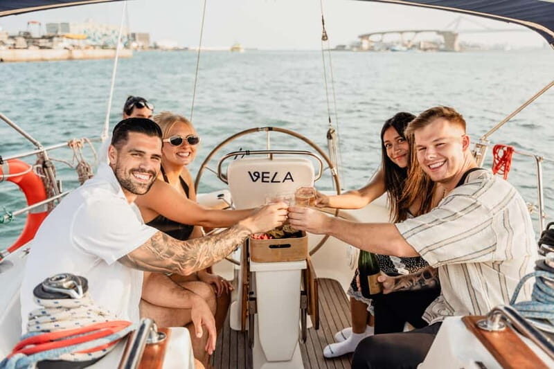 Barcelona: Sailing Tour with Young Local Captain & Drinks - La Barceloneta Coast Time: Drinks, Views, and Guided Pointers