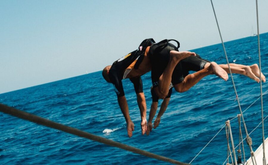 Barcelona: Sailing Tour with Young Local Captain & Drinks - The Best Part: Wine, Champagne Tasting, and a Swim Break