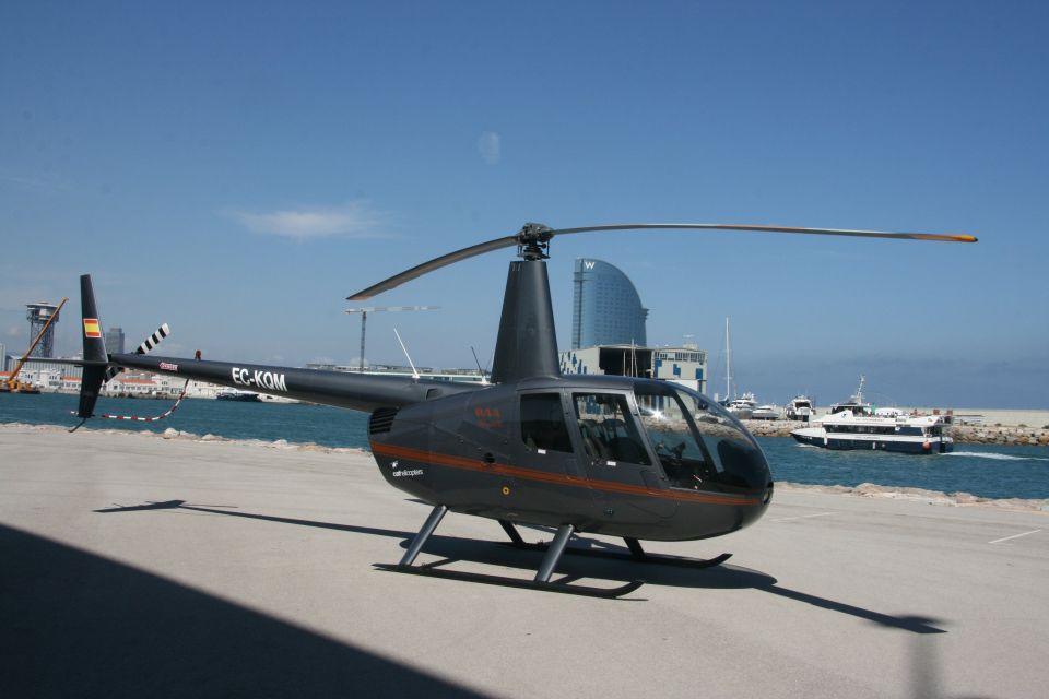 Barcelona: Scenic Helicopter Flight - From Above Over Barcelona: What You Actually See