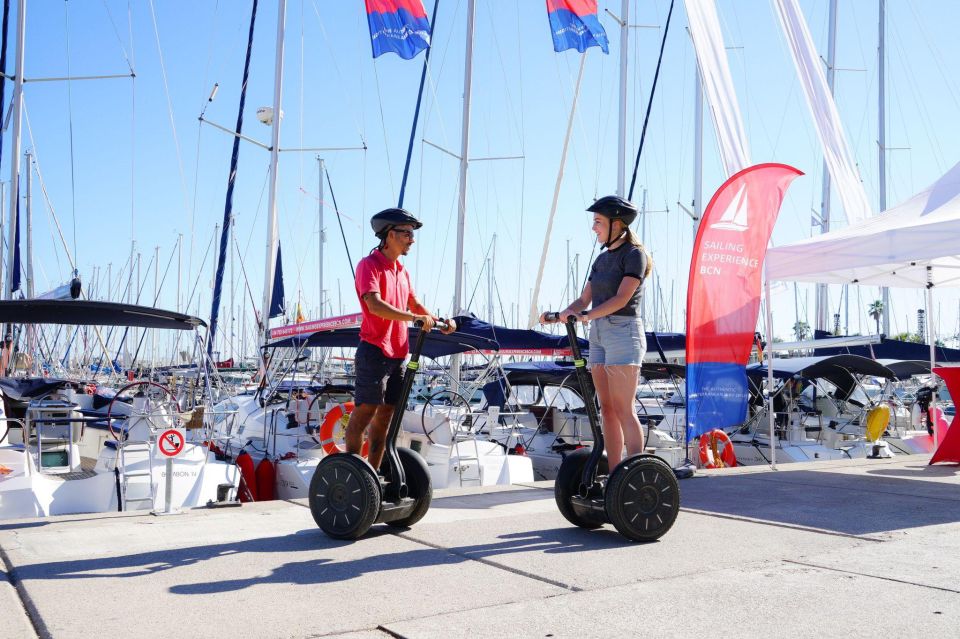 Barcelona: Segway Tour & Sailing Experience - Food, Drinks, and the Tone of the Boat Ride