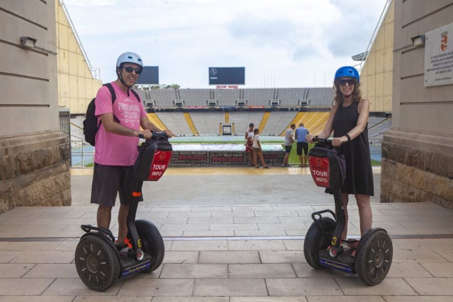 ❤️Barcelona Segway Tour ❤️ with a Local Guide - El Cap de Barcelona and Mirador de Colom: quick viewpoints with real payoff