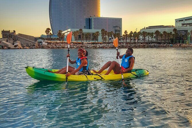 Barcelona Skyline Kayaking Coupled with Delicious Tapas - What the Kayak Time Feels Like: Beginner-Friendly, But Swim Confidence Matters