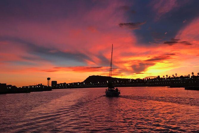 Barcelona Sunset and Day Sailing Cruise - The two-hour route: out past the harbor, back for the skyline
