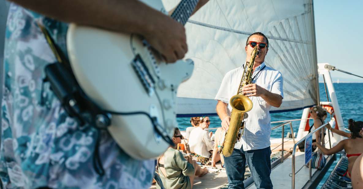 Barcelona: Sunset Catamaran Cruise with Live Music - Quick hits before you sail