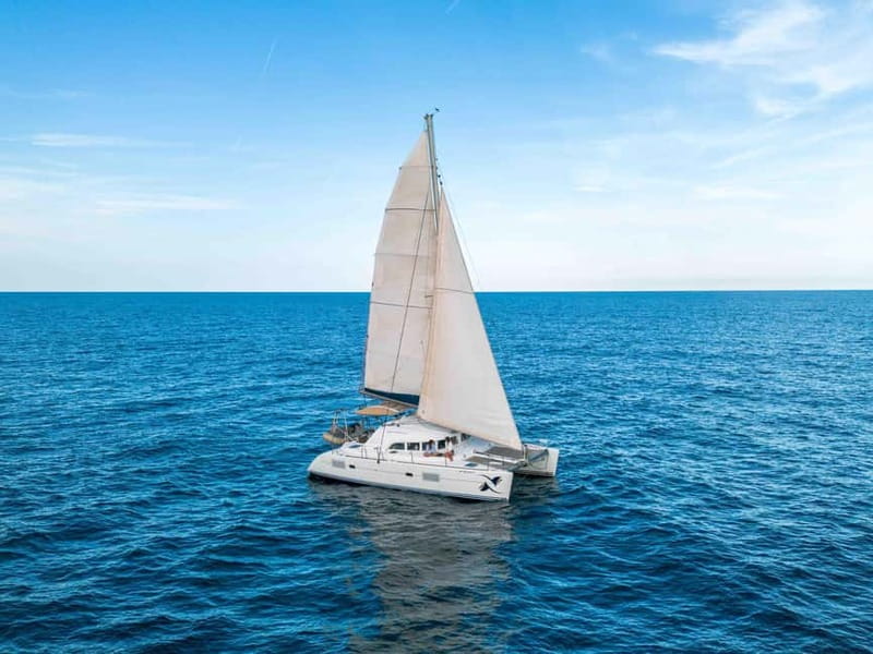 Barcelona: Sunset Catamaran Cruise with Wine and Tapa - Swim stop plans: when you should bring swimwear, and when safety wins