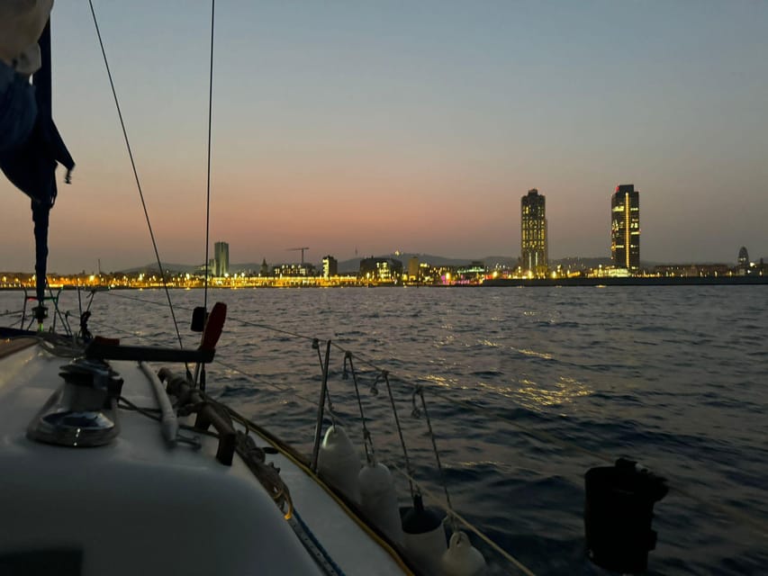 Barcelona: Sunset Sailboat Cruise with Drinks and Snacks - Golden-hour timing: why one hour on the water is the right length